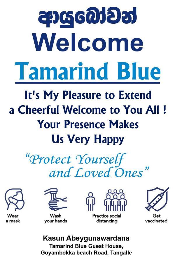Tamarind Blue Otel Tangalle Dış mekan fotoğraf